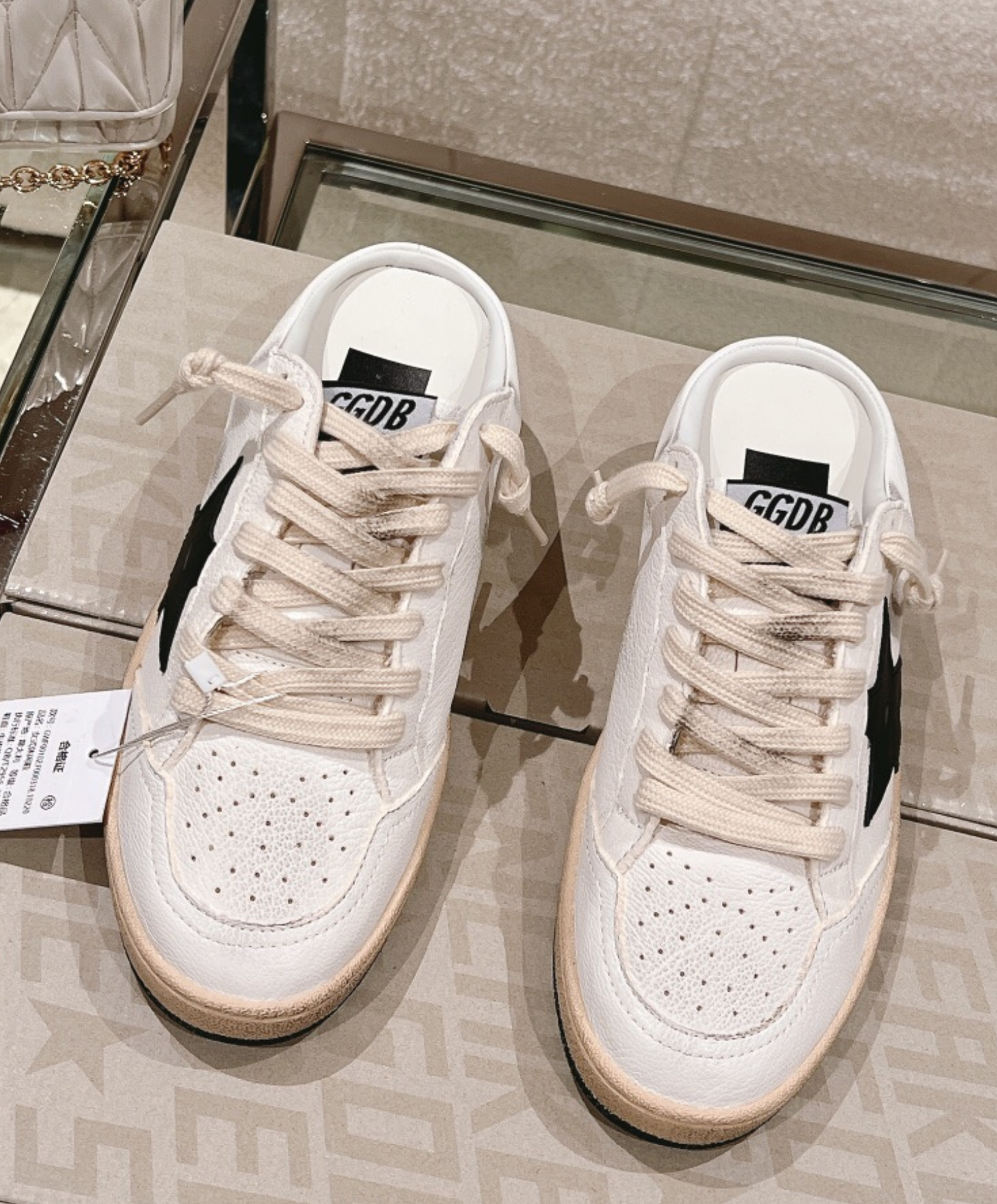 Golden Goose Sabot Ball Star Classic Leather