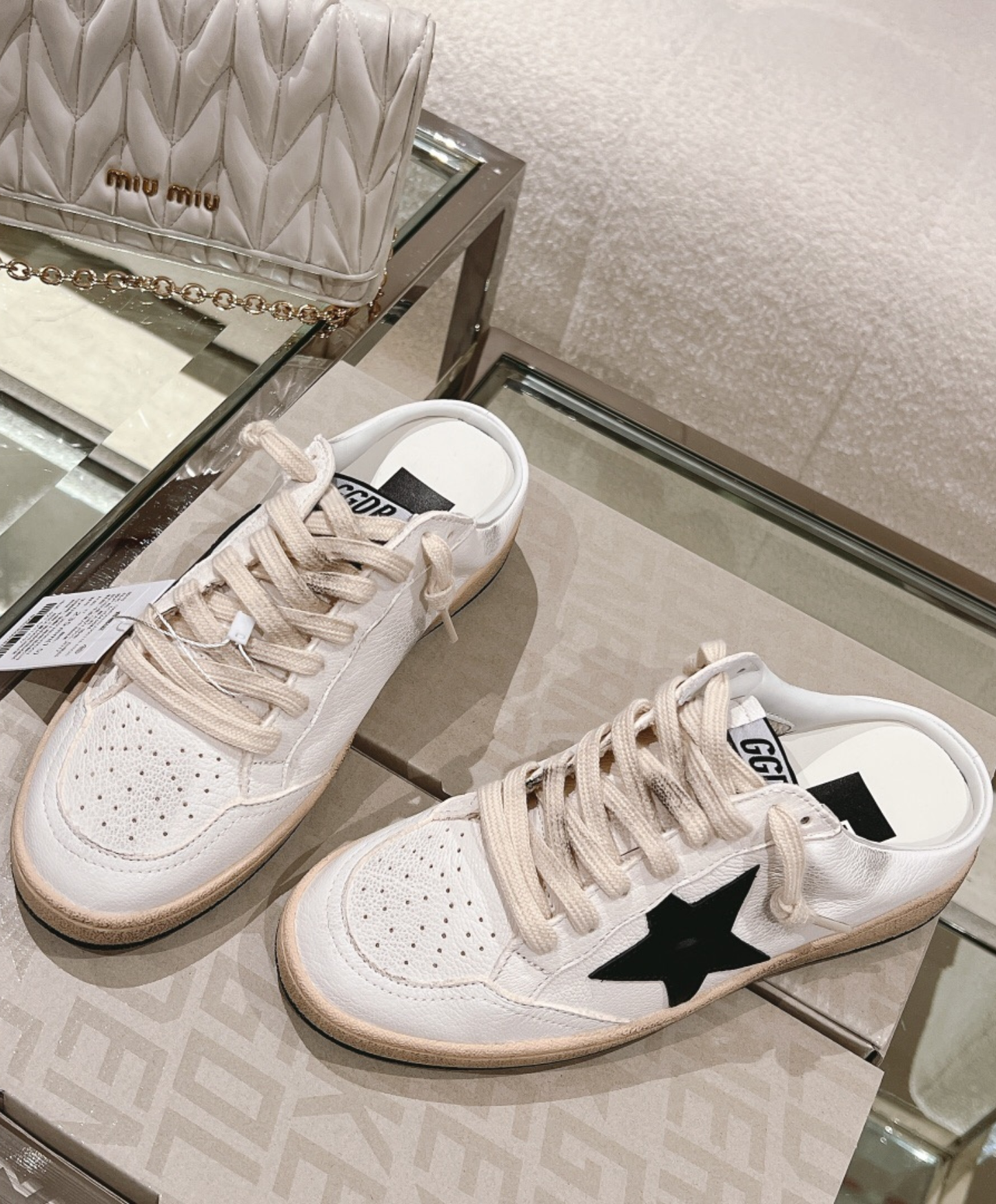 Golden Goose Sabot Ball Star Classic Leather