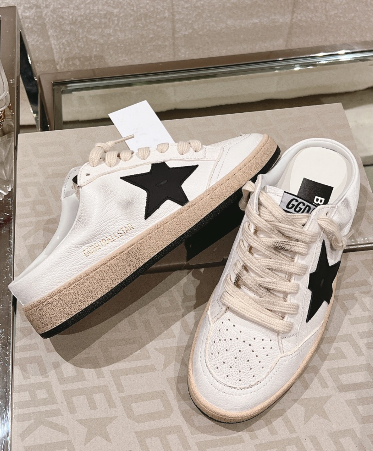 Golden Goose Sabot Ball Star Classic Leather