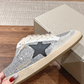 Golden Goose Sabot Glitter Ball Star