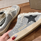 Golden Goose Sabot Glitter Ball Star