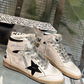 Golden Goose Sky-Star High-Top White & Black