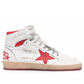 Golden Goose Sky-Star High-Top White & Red