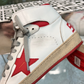 Golden Goose Sky-Star High-Top White & Red