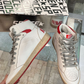 Golden Goose Sky-Star High-Top White & Red