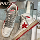Golden Goose Sky-Star High-Top White & Red