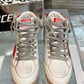 Golden Goose Sky-Star High-Top White & Red