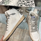 Golden Goose Sky-Star High-Top Silver Glitter