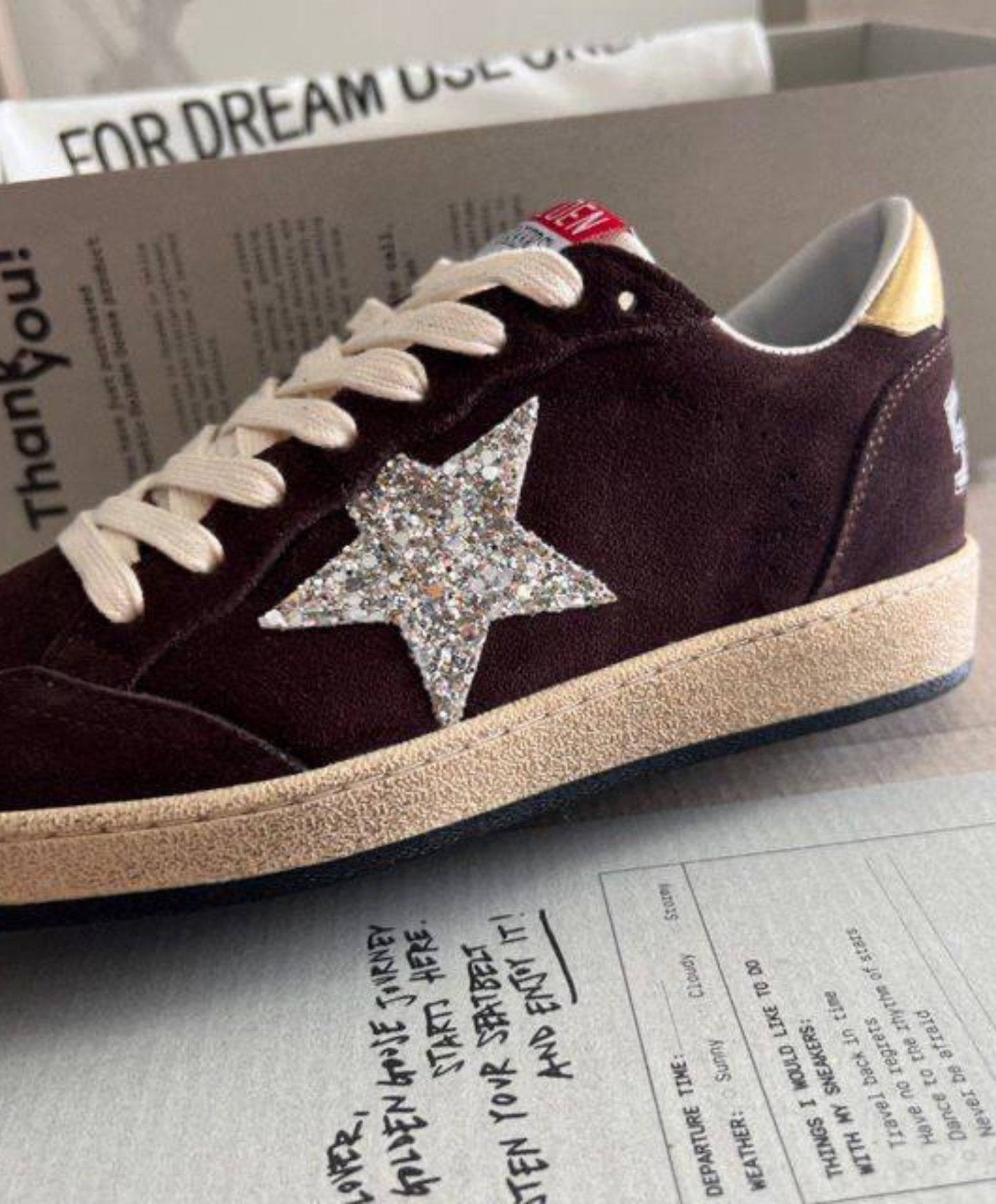 Golden Goose "Ball Star Espresso" Edition