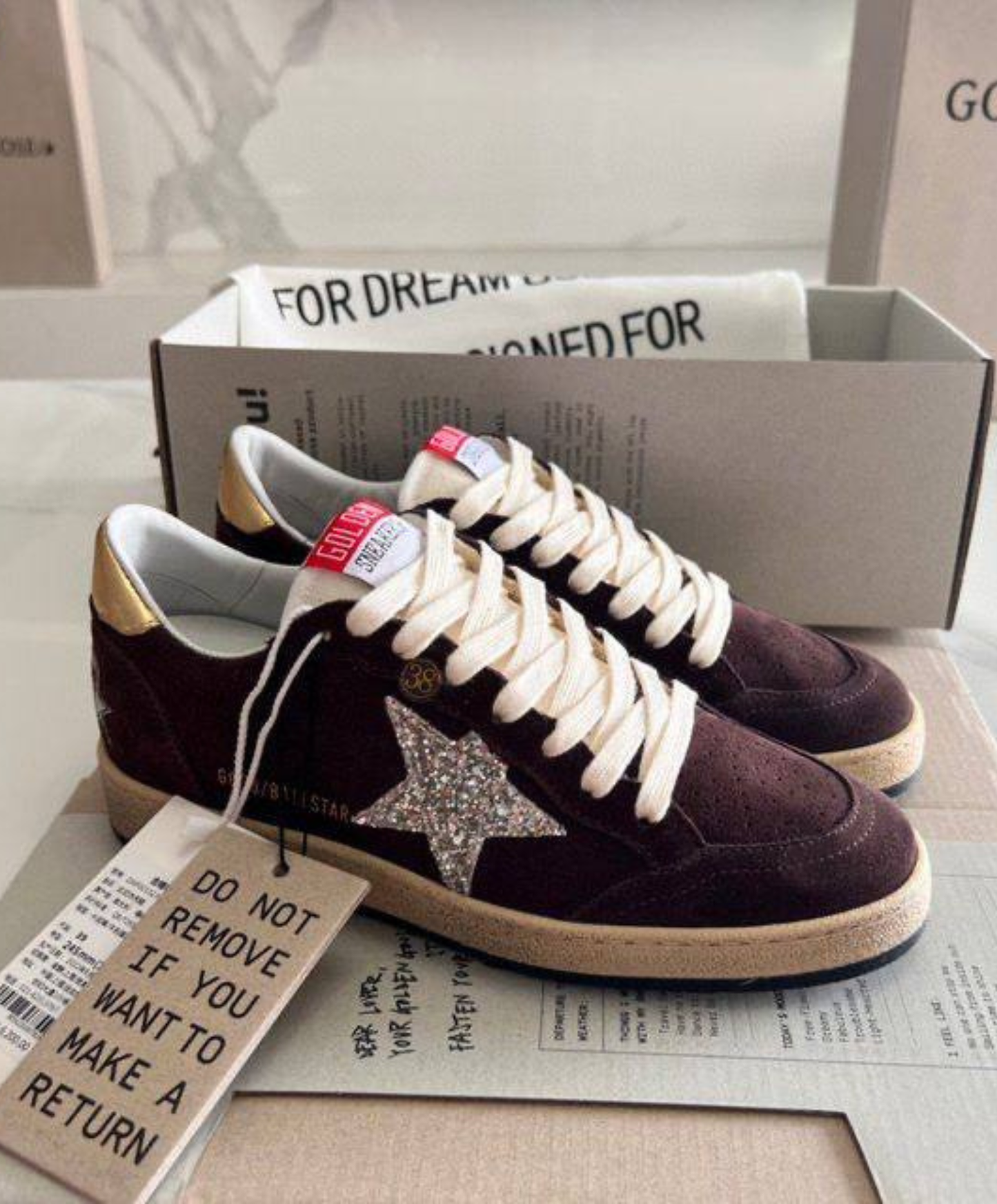 Golden Goose "Ball Star Espresso" Edition