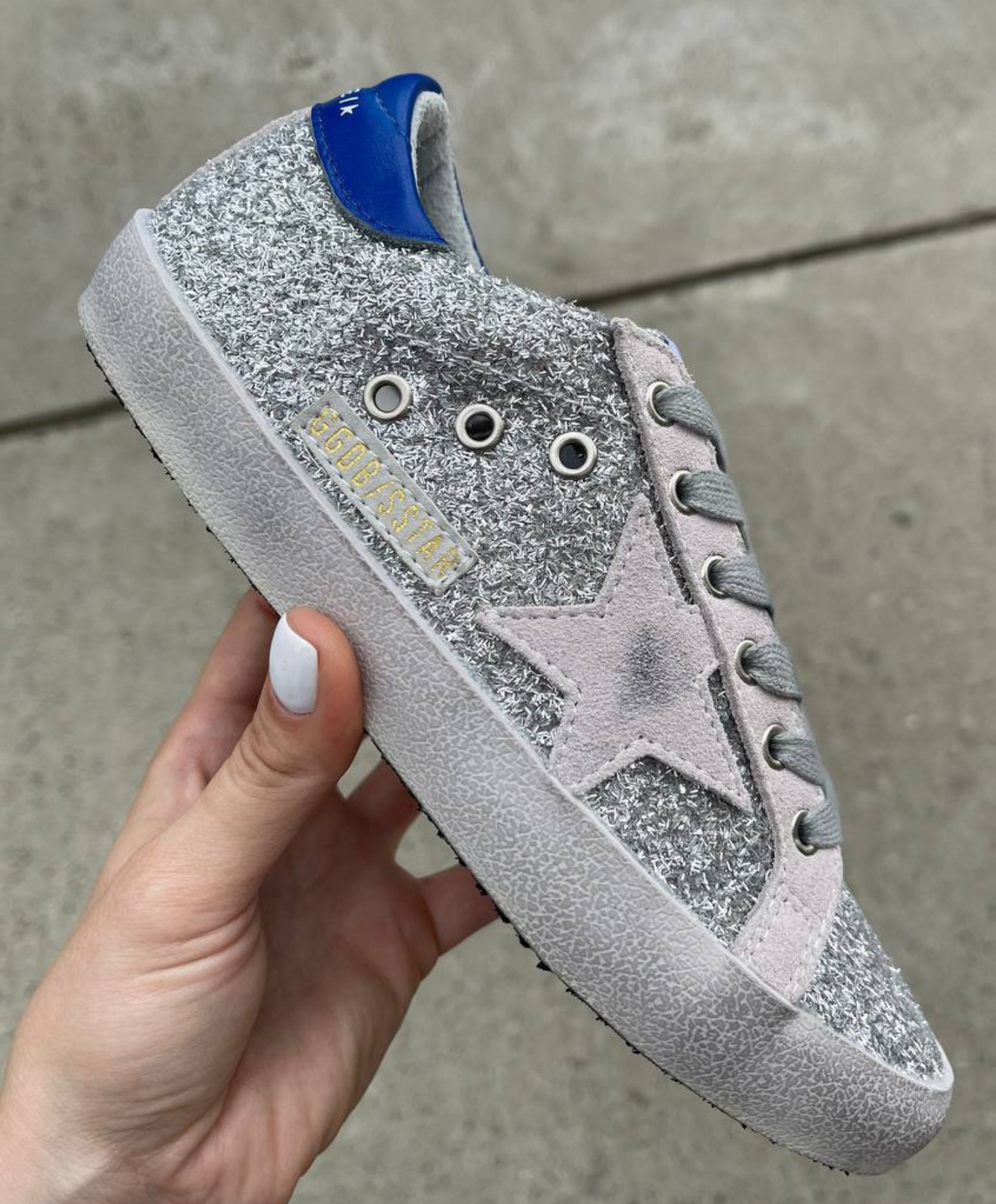 Golden Goose "Super-Star Silver Sparkle" Edition
