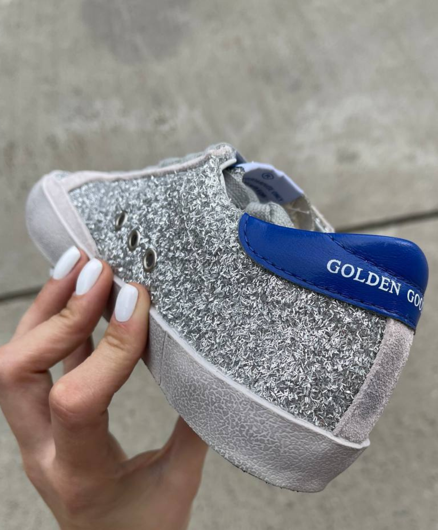 Golden Goose "Super-Star Silver Sparkle" Edition