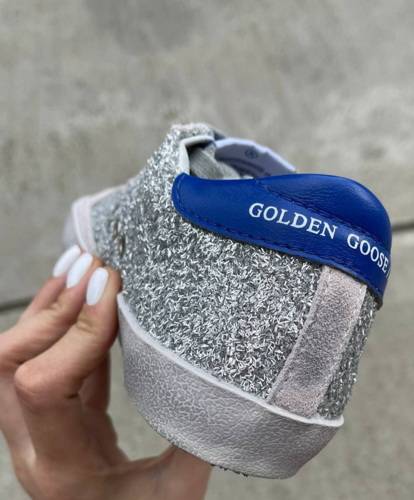 Golden Goose "Super-Star Silver Sparkle" Edition