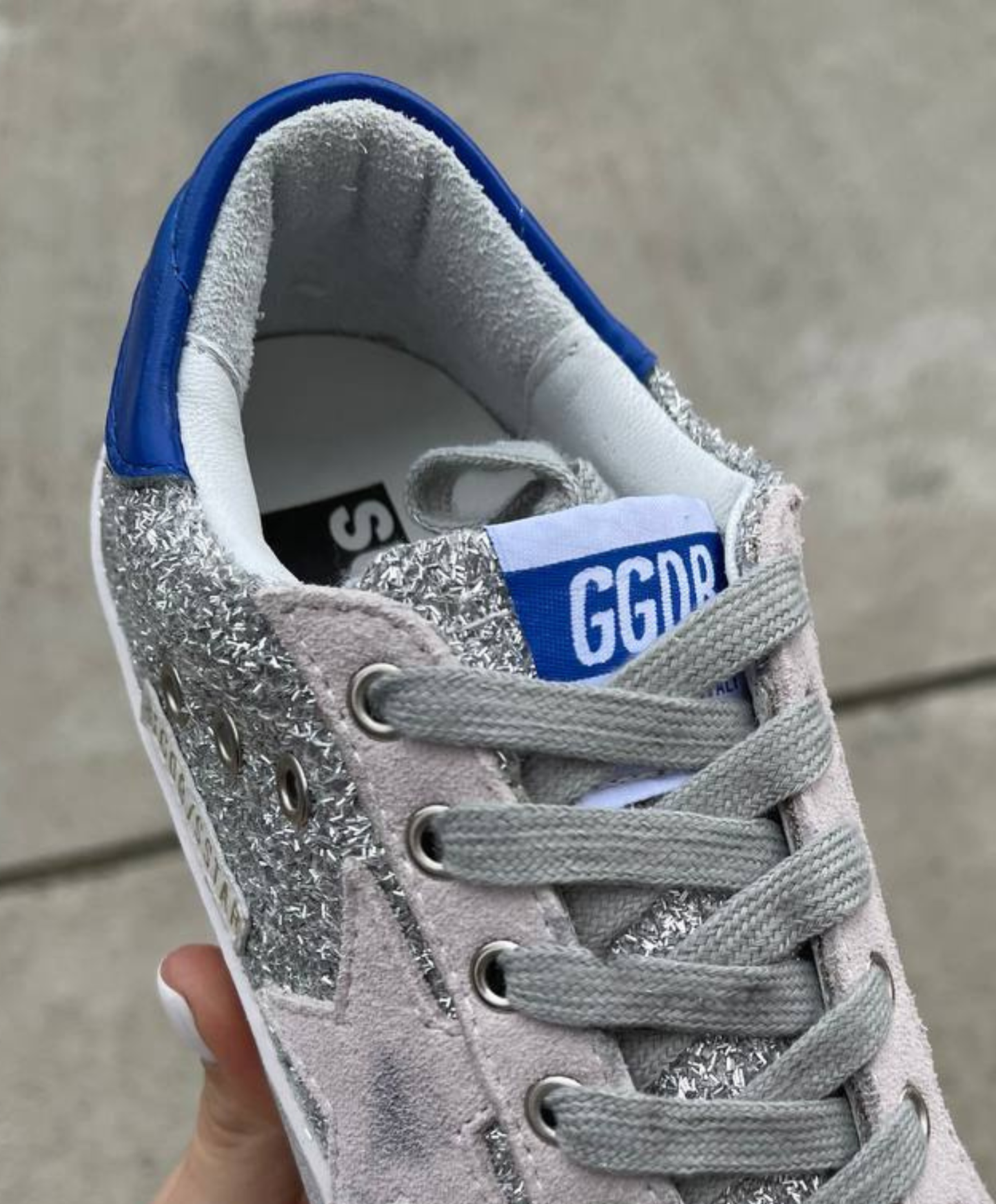Golden Goose "Super-Star Silver Sparkle" Edition