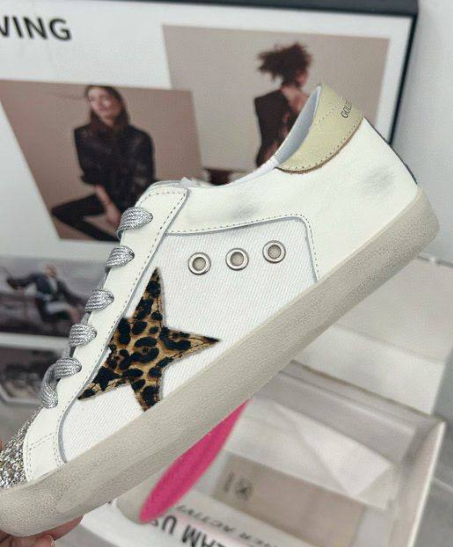 Golden Goose "Super-Star Glam Leopard" Edition