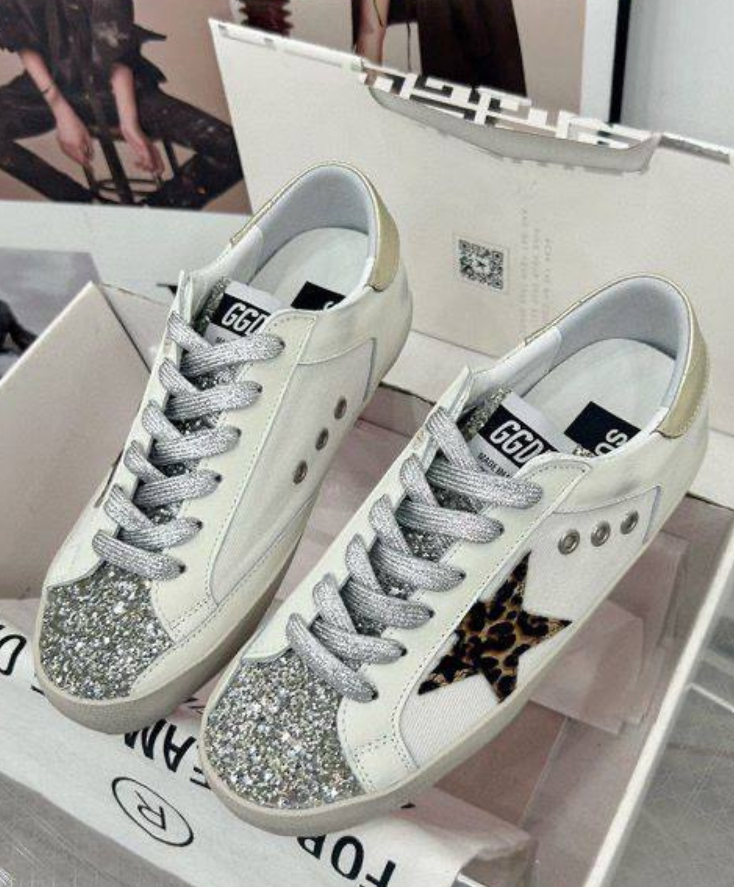 Golden Goose "Super-Star Glam Leopard" Edition