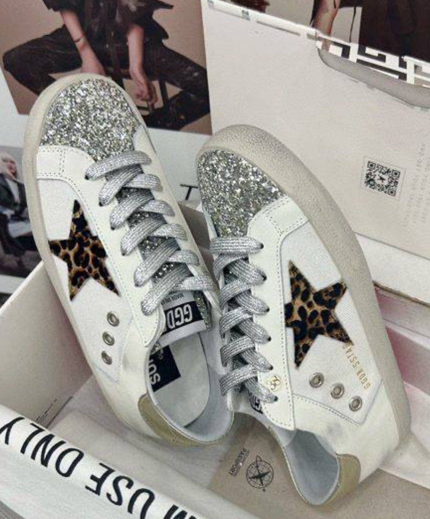 Golden Goose "Super-Star Glam Leopard" Edition