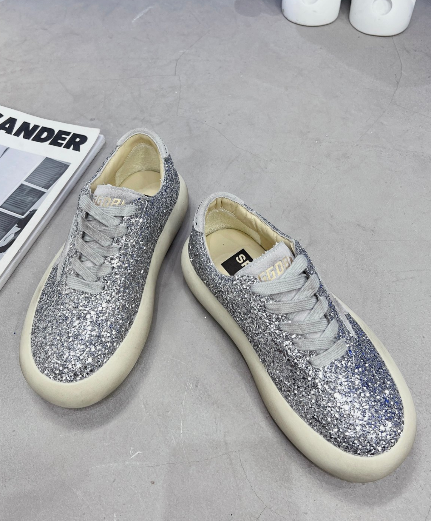 Golden Goose Space Star Glitter