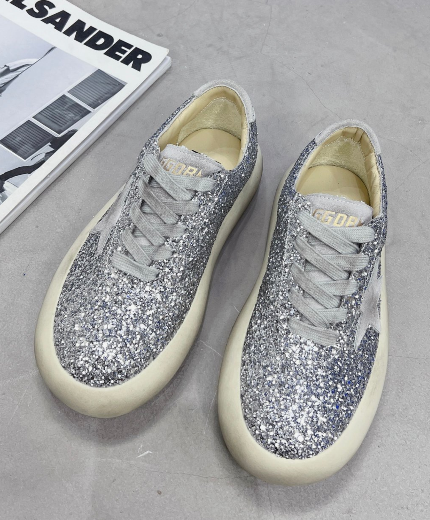 Golden Goose Space Star Glitter