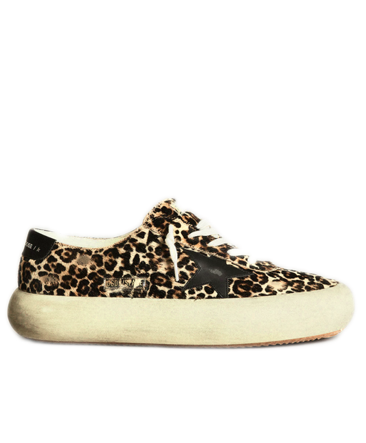 Golden Goose Space Star Leopard Noir