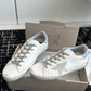Golden Goose Super-Star Light Blue Heel