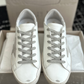 Golden Goose Super-Star Silver Metallic Heel