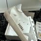 Golden Goose Super-Star Silver Metallic Heel
