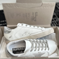 Golden Goose Super-Star Silver Metallic Heel