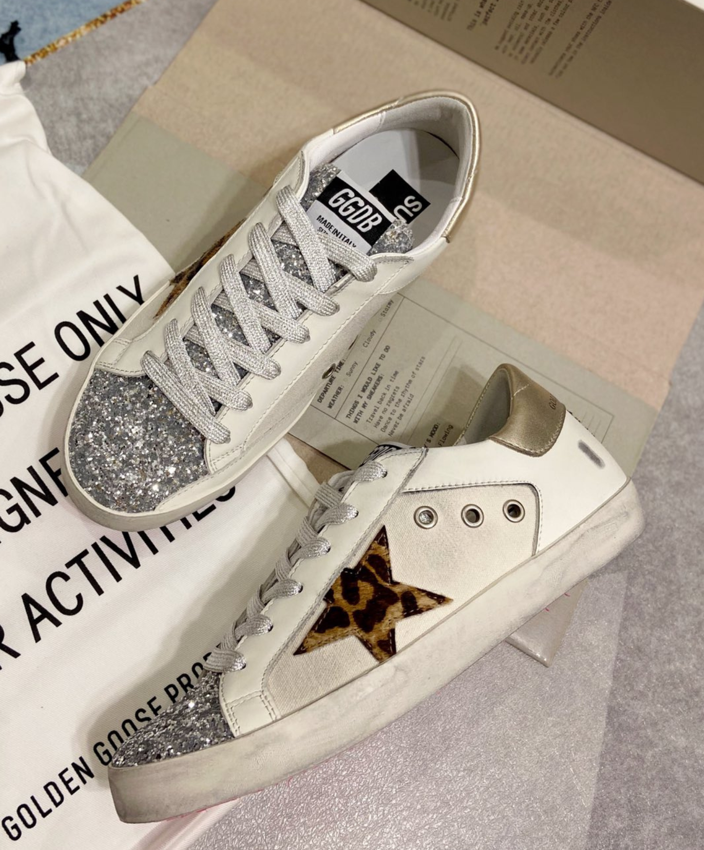 Golden Goose Super-Star Glam Leopard