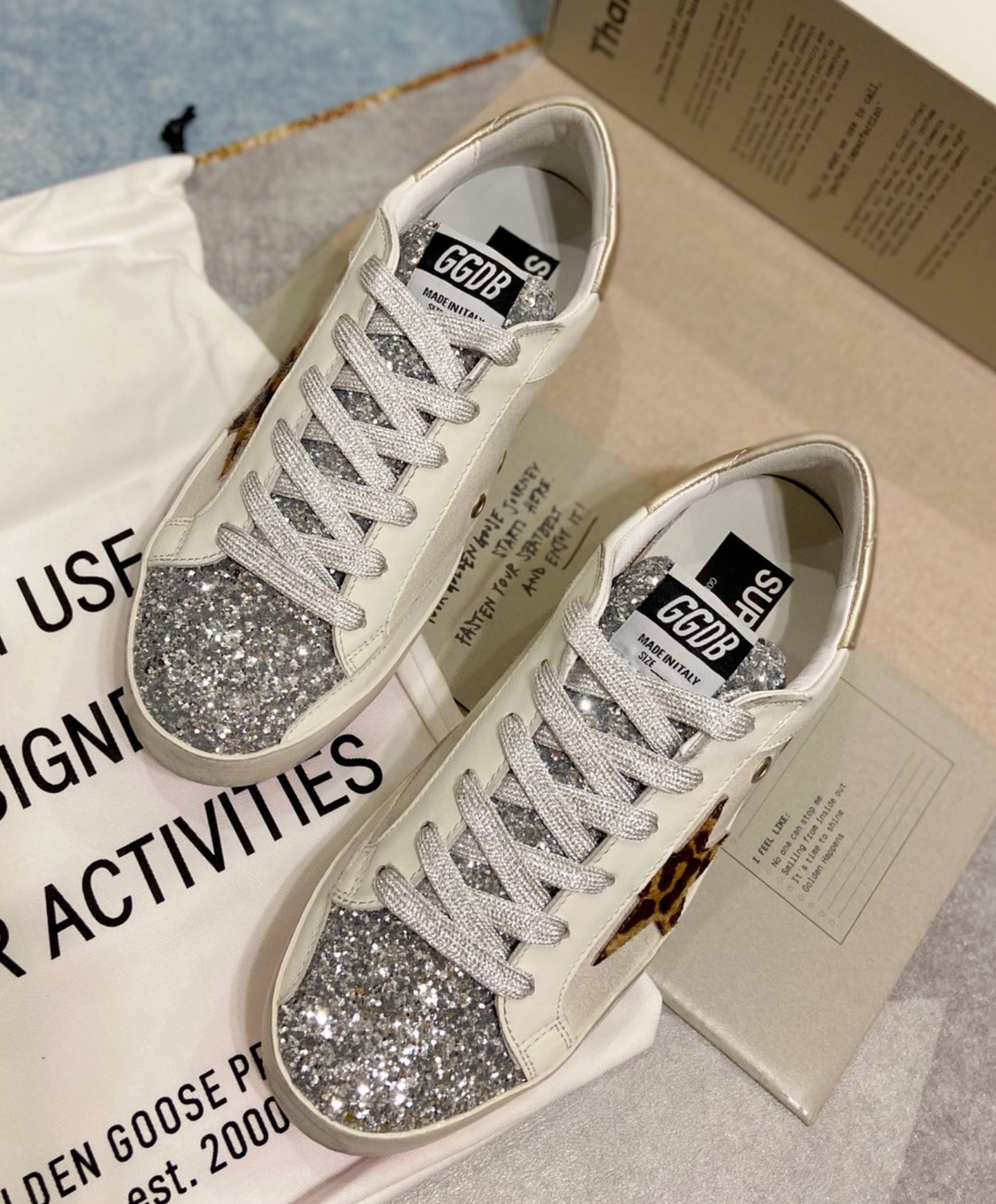 Golden Goose Super-Star Glam Leopard