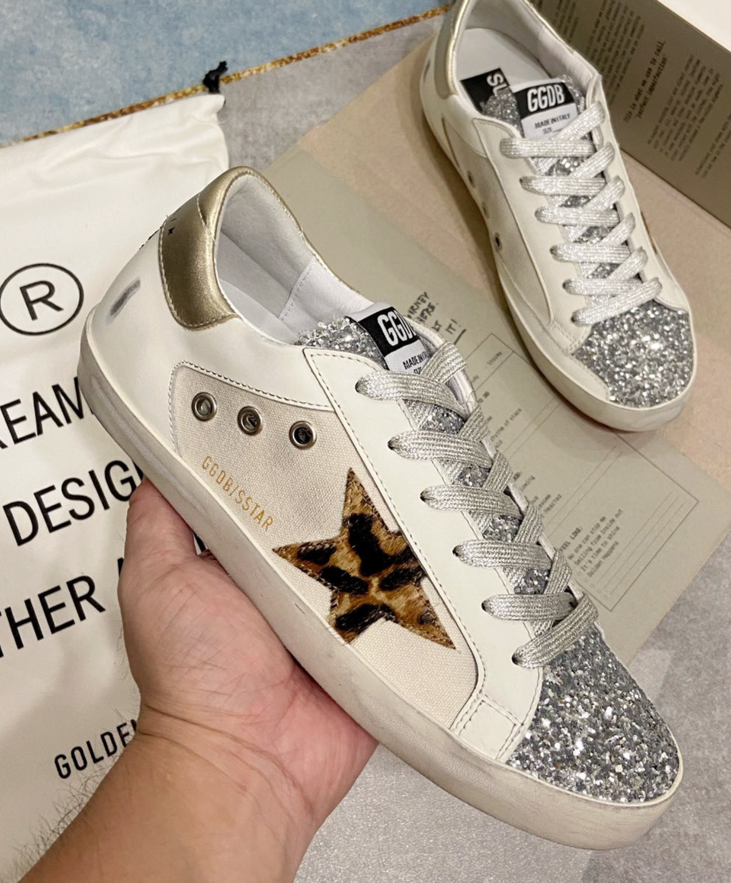 Golden Goose Super-Star Glam Leopard