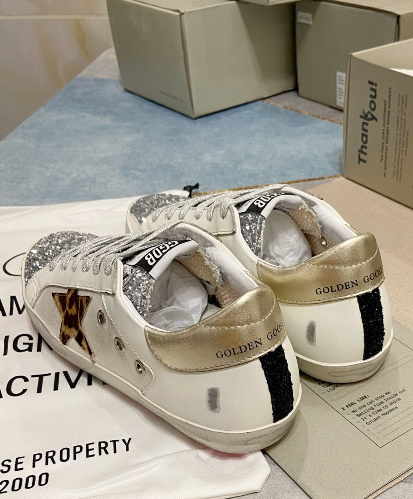 Golden Goose Super-Star Glam Leopard