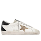 Golden Goose Super-Star Gold & Black Glitter