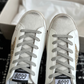 Golden Goose Super-Star Gold & Black Glitter