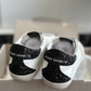 Golden Goose Super-Star Gold & Black Glitter