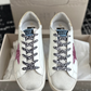 Golden Goose Super-Star Pink Glitter Star