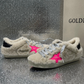 Golden Goose Super-Star Plush Shearling & Neon Accent