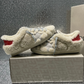 Golden Goose Super-Star Shearling & Red Gloss