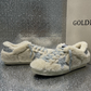 Golden Goose Super-Star Shearling & Silver Glam