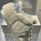Golden Goose Super-Star Shearling & Silver Glam