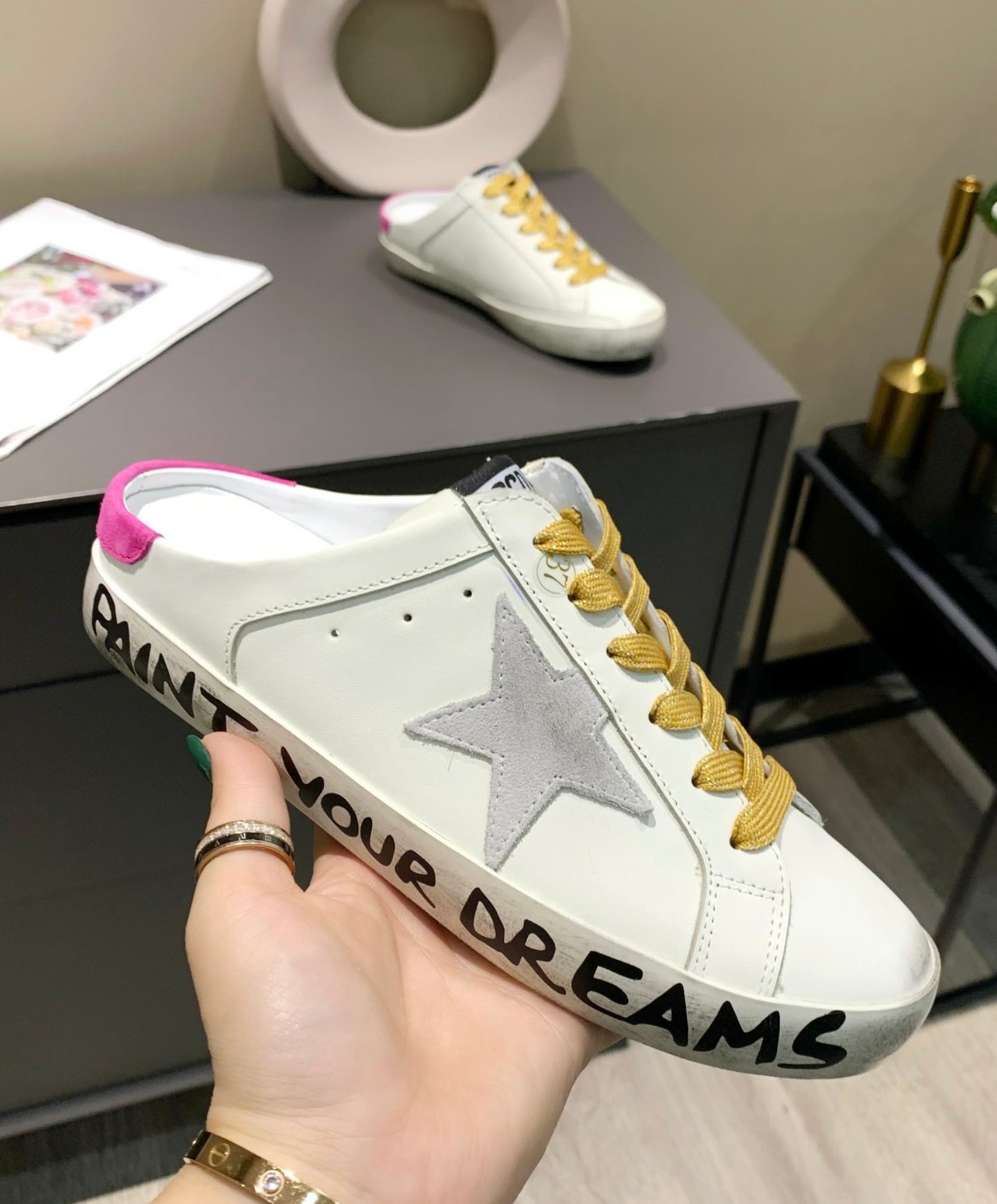 Golden Goose Super-Star Sabot Paint Your Dreams