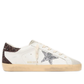 Golden Goose Super-Star Silver & Dark Glitter