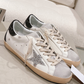 Golden Goose Super-Star Silver & Dark Glitter