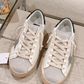 Golden Goose Super-Star Silver & Dark Glitter