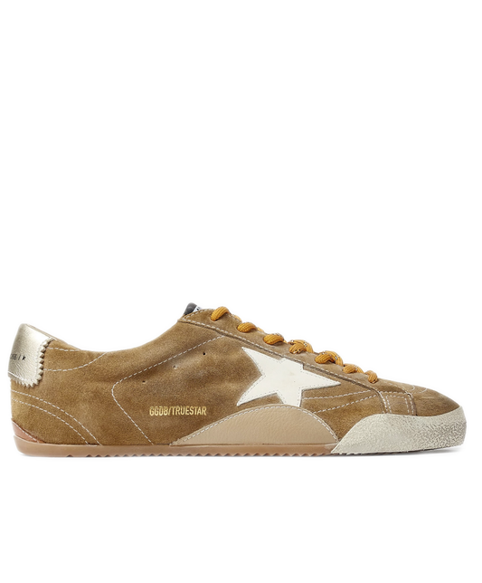 Golden Goose True Star Suede Camel