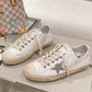 Golden Goose V-Star 2 Silver Glitter Star