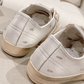Golden Goose V-Star 2 Silver Glitter Star