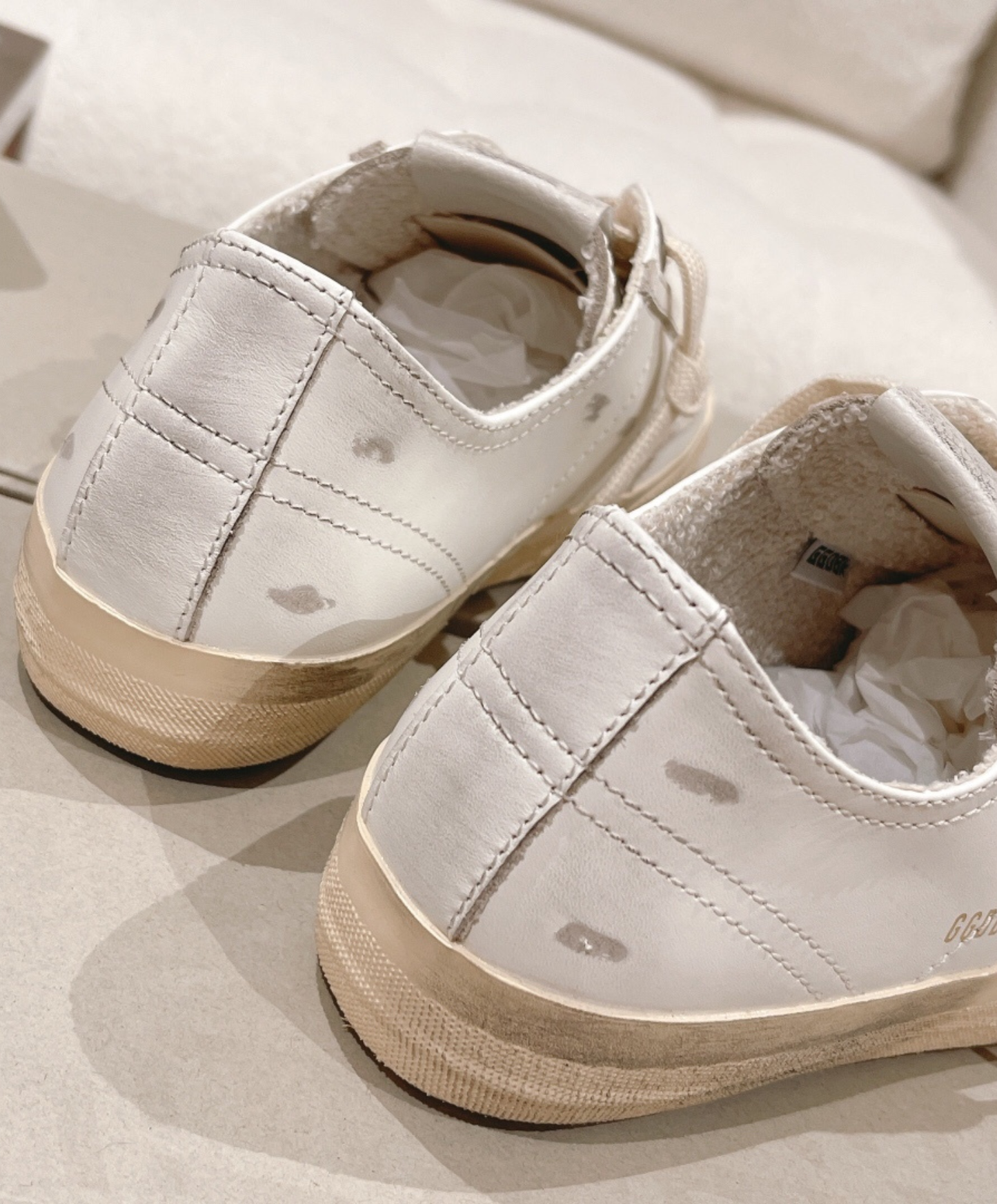 Golden Goose V-Star 2 Silver Glitter Star
