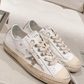 Golden Goose V-Star 2 Silver Glitter Star