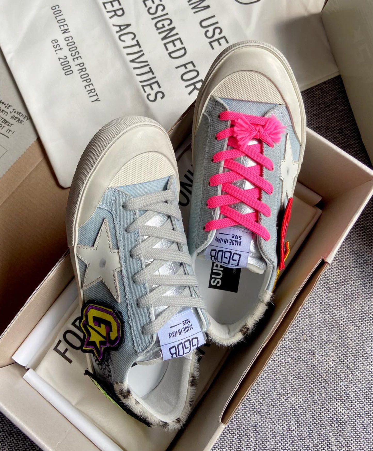 Golden Goose Wish Me Luck Patchwork Edition